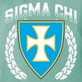 thumbnail image 3 of CafePress - Sigma Chi Flag Colored T Shirt - Womens Comfort Colors® Shirt, 3 of 4