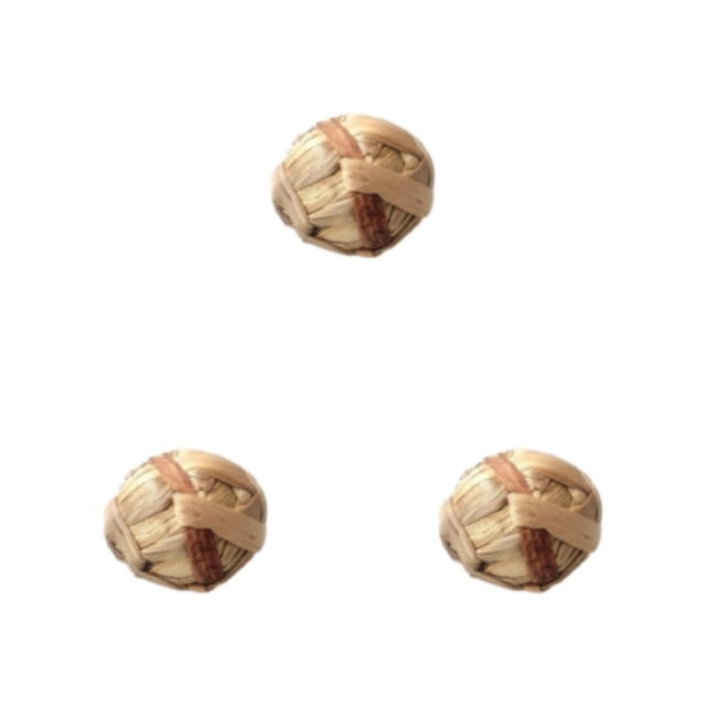 Greeniant Adiciones coloridas, animales pequeños, pelotas de juego para diversión sin fin, pelotas para masticar hierbas, juguetes para Type1 NO1