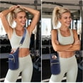 thumbnail image 6 of Water Bottle Holder with Strap Water Bottle Carrier Bag Quilted Puffer Sling Purse Crossbody Hydro Bag for Women Walking, 6 of 6