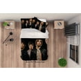 thumbnail image 2 of 3D Rock Band Oasis Quilt Cover Set Bedding Set Pillowcases 114, 2 of 2