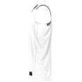 thumbnail image 3 of Holloway Sportswear 2XL Retro Basketball Jersey White/Black 224076, 3 of 5