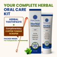 thumbnail image 2 of Pasta dental Natruveda Neem Herbal Mint sin flúor, 2 unidades, 2 of 9