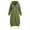 Green, variant on Kelon Women's Longline Zip Up Hoodie Sweatshirts, Oversized Fleece Cardigan Jacket, Casual Drawstring Hem Coat Tops, Comfy Soft Warm Outfits for Fall Winter, Daily, Travel & Lounge, XL