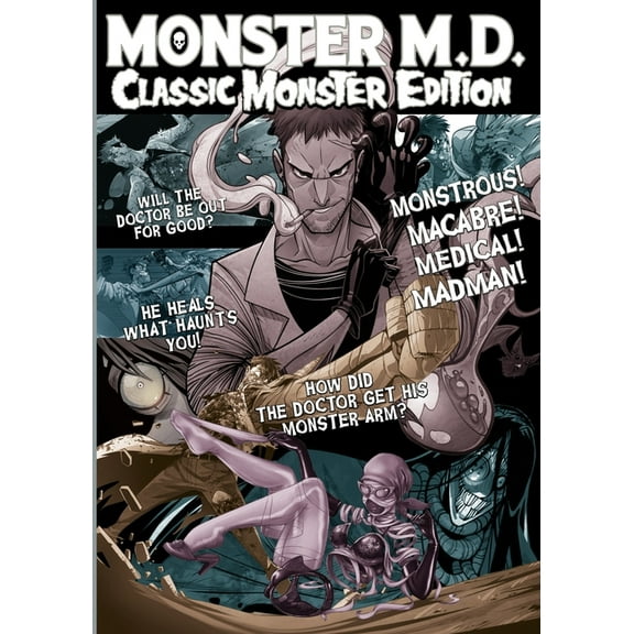 Monster M.D.: Classic Monster Edition, (Paperback)
