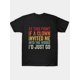 thumbnail image 1 of Camiseta con estampado frontal para hombre "Si un payaso me invitara al bosque, iría". 100 % algodón. Divertida camiseta gráfica de verano. Camiseta informal. Camisetas de ocio., 1 of 9