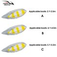 thumbnail image 3 of Mantenga la cubierta del almacenamiento de buceo espesando el protector de kayak Protector ajustable al aire libre a prueba de agua Accesorios para los barcos Canoas 5.1-5.5 metros Inevent OD002552-03B, 3 of 7
