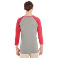 thumbnail image 2 of Jerzees Oxford/ Fiery Red Heather 4475 3Xl, 2 of 3