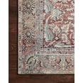 thumbnail image 5 of Loloi II Wynter WYN-05 Tomato / Teal Oriental Area Rug 2'-6" x 7'-6", 5 of 6