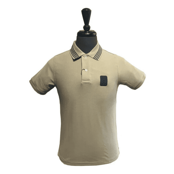 PSYCHO BUNNY SHANE Fashion Polo Shirt In Wet Sand, 1XLT