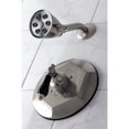 thumbnail image 3 of Kingston Brass VB4638PKLSO Duchess Single-Handle Pressure Balanced Shower Faucet, Brushed Nickel, 3 of 7