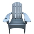 thumbnail image 2 of Outdoor Adirondack Chair | Use on Porch or Patio | Solid Wood Material | Meets High Weight Limit, 2 of 4