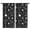 Cat and Moon, variant on Blackout Kids Curtains,Moon and Leaf Gothic Patter Children's Insulated Curtains Set Of 2,Bedroom Essentials,Toddler Room Decor 52"x84"