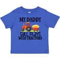 thumbnail image 3 of Inktastic Farming Daddy Plays with Tractors Boys or Girls Toddler T-Shirt, 3 of 5