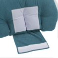 thumbnail image 2 of Pregnancy Waist Support Pillow Adjustable Detachable Soft Breathable U Shaped Maternity Pillow for Back Belly Blue, 2 of 4
