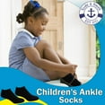 thumbnail image 2 of Yacht & Smith Children's Ankle Socks, Assorted Colors for Boys and Girls, by SOCKS'NBULK, 2 of 7