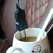 sdhkgrrt Portable Car Water Heater, Portable 12V Car Water Heater, Fast Boiling Travel Kettle For Road Trips, Electric Immersion Heater For Hot Beverages, Compact USB Car Kettle For Drivers