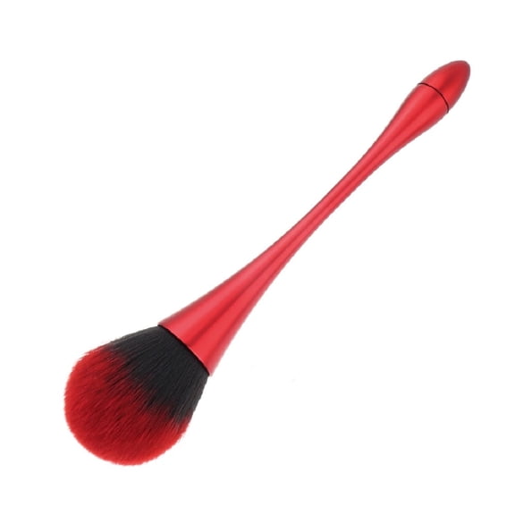 1-Pack Nail Art Dust Brush for Acrylic & UV Gel, Soft Bristle Powder/Glitter Cleaner Brush for Dip Powder Manicure, Multi-Use Makeup Dusting Brush TIKA