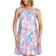 thumbnail image 1 of Balery Tie Dye Vestidos de verano para mujer con estampado: vestido holgado sin mangas, vestido playero informal y cómodo para días calurosos., 1 of 7