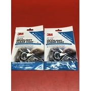3M Quick Headlight Clear Coat Wipes, 2 Pack, Extreme UV Protection, Automotive Headlight Restorer