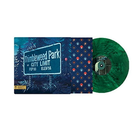 Thimbleweed Park Soundtrack Exclusive Translucent Green (Best 20 Ga Semi Auto For The Money)