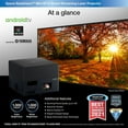thumbnail image 2 of Open Box Restored Epson EpiqVision Mini EF12 3LCD Projector, 16:9, Portable, Black, 2 of 6