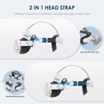 thumbnail image 2 of KKCOBVR Q3 Halo Strap Compatible with Meta Quest 3 Enhanced Comfort, Replacement Elite Head Strap for Oculus 3 by Adjusting The Side Knobs, 2 of 6