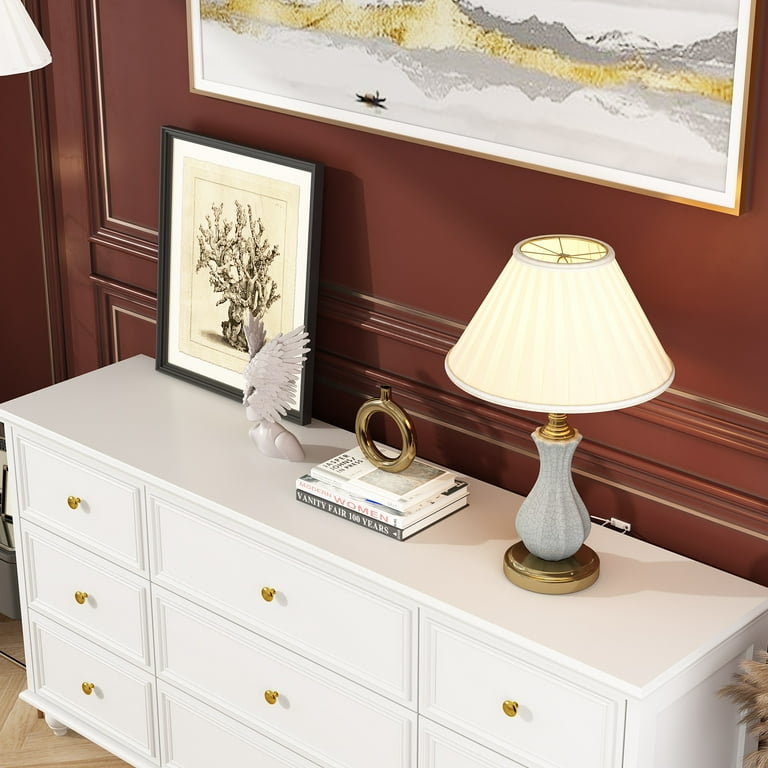 MONSLIPA 9-Drawer Double Dresser, Deep Storage Chest for Bedroom