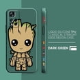 thumbnail image 3 of Case For Redmi Note 12 11 11T 11R 11E 9 9S 8 7 7S PRO PLUS 4G 5G Colour Simple Liquid silicone Case Cartoon Marvel Baby Groot, 3 of 5