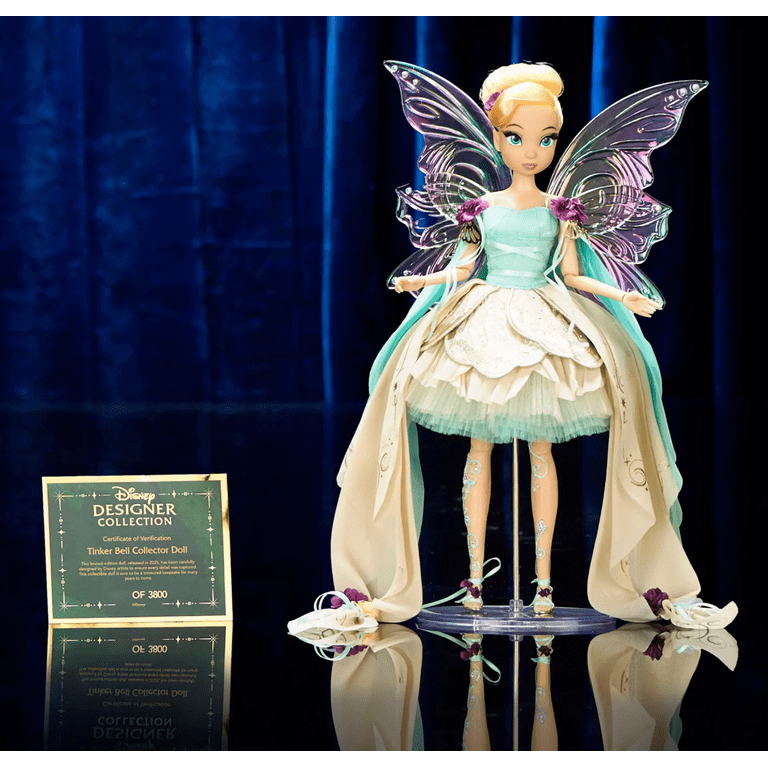 Disney Tinker Bell Limited Edition Doll Peter Pan Designer