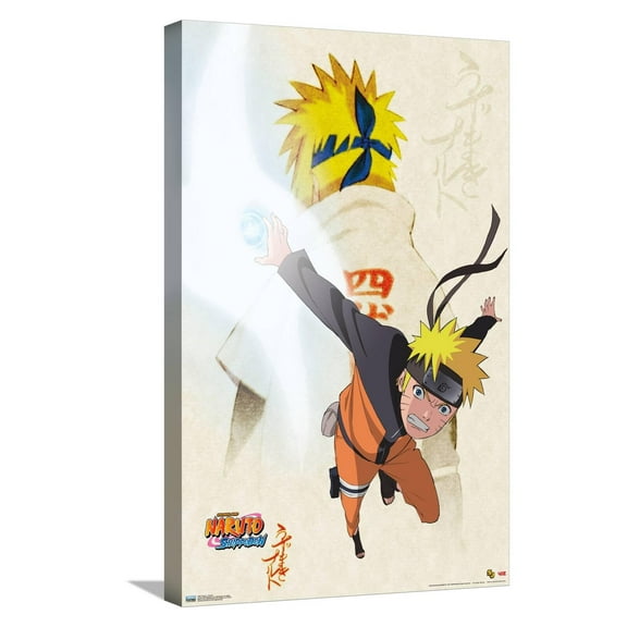 Naruto Shippuden - Powers Canvas Wall Poster, 14.725" x 22.375"