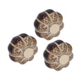 thumbnail image 3 of Cabinet Pulls, Pumpkin Design Comfortable Grip Easy To Install Cabinet Cup Pull With Screw For Cupboards Silver,Gold, 3 of 8
