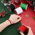 thumbnail image 3 of 400 Yards Chinese Knotting Cord Nylon Beading Thread for Kumihimo 4 Colors 1mm Nylon Beading Cord for Chinese Knotting Macramé Bracelets Christmas Jewelry Making Sewing Colorful, 3 of 7