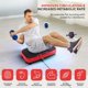 thumbnail image 3 of Máquina Plataforma de Vibración Hurtle, Máquina de Ejercicio, Gimnasio en Casa, Sacudidor de Cuerpo Completo, Entrenador de Ejercicio para Pérdida Rápida de Peso con Bandas de Resistencia, 3 of 7