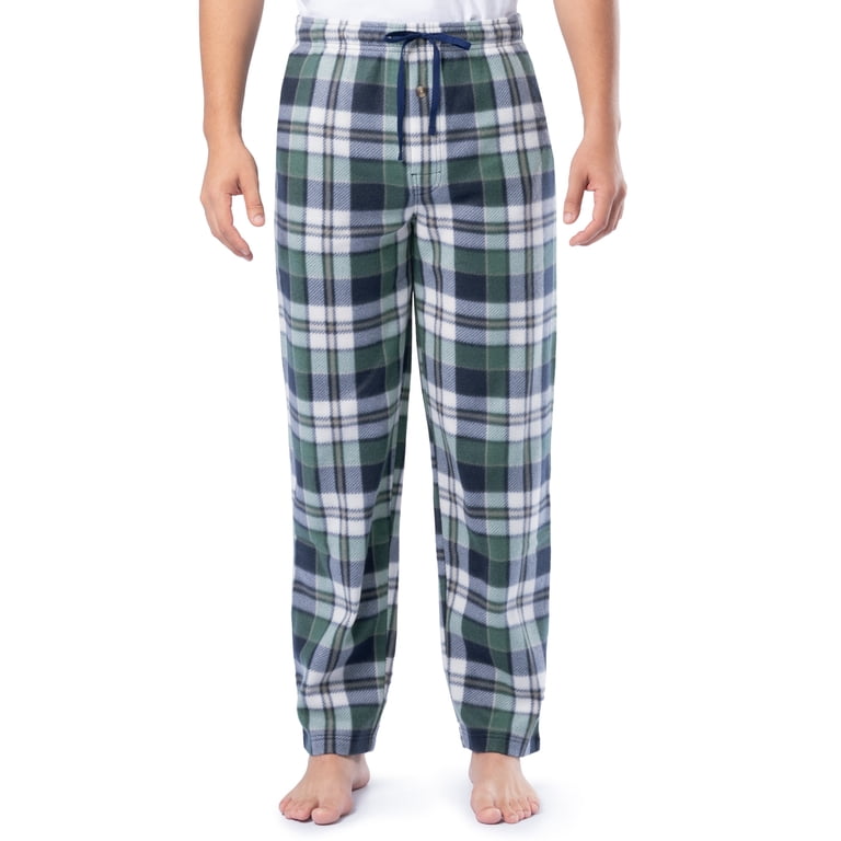 Fruit of the Loom Men's Plaid Fleece Pajama Pants 2-Pack photo 3