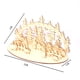 thumbnail image 3 of Fiudx Adornos de Rompecabezas de Madera, Decoración Navideña Tridimensional Diy, Artesanía Hecha a Mano, Ideal para Árbol, Pared, Puerta, Ventana, Regalo Perfecto para La Familia, Tamaño 21 X 11 X 11, 3 of 5
