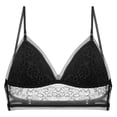 thumbnail image 3 of Bralette de encaje de verano para mujer, bralette sin espalda, sujetador sexy, top corto, ropa interior, 3 of 9