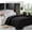 Black, variant on 1pc SOLID Black Comforter Available In A Few Sizes And Colors,KingCal King Black