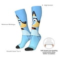 thumbnail image 4 of Johaoi Bluey Pattern Crazy Funny Stocking for Men & Women Colorful Fun Novelty Stockings Gifts for Adults Gag Gifts, 4 of 6