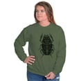 thumbnail image 4 of Ancient Egyptian Scarab Beetle Sweatshirt for Men or Women Brisco Brands X, 4 of 6
