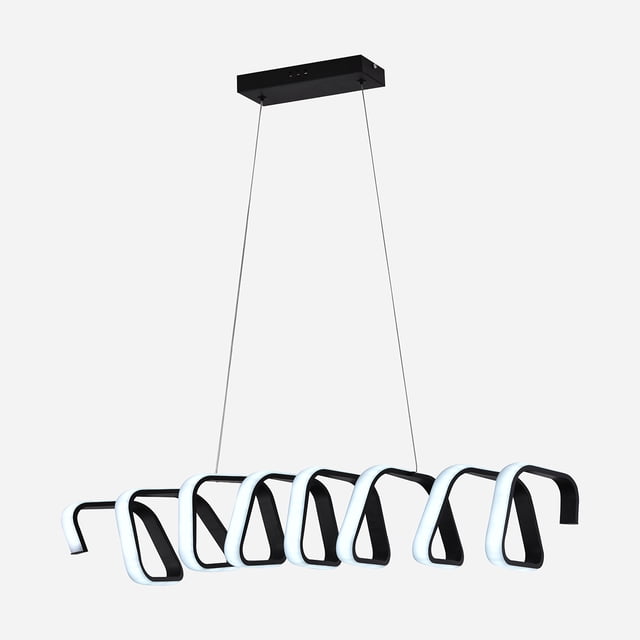 Lámpara ARIA Tipo Candil Colgante Led Luxica Lighting Negra