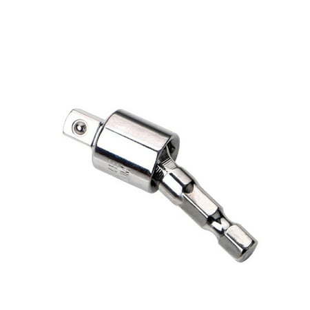 

Dido 360-Degree Rotary Power Drill Socket Impact Driver Joint Rod Screwdriver Square Head Adapter Accessories Replacement Part 3/8 Inch 1Pc
