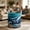 190#Blue, variant on Quilted Fabric Storage Basket Organizer Foldable Laundry Hamper Toy Storage Bin Decorative Holder With Handles for Bedroom Nursery Living Room Bathroom Dorm Home Organization Space Saving Decor