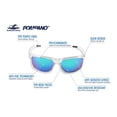 thumbnail image 2 of Gafas de seguridad Bullhead Safety Pompano con espejo verde antivaho, 2 of 5