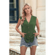 thumbnail image 5 of Chaleco de Punto para Mujer, y Verano, Cuello en V, Sin Mangas, Cárdigan con Botones, Informal, , Top Sin Mangas. Verde L, 5 of 8