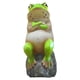thumbnail image 1 of Estatua de animal en miniatura de resina de estatuilla de rana pícara Zulema Estatua de rana, 1 of 8