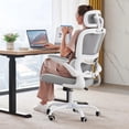 thumbnail image 1 of Silla de oficina ergonómica TRALT de malla, respaldo alto, 150 kg, 1 of 9