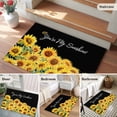 thumbnail image 5 of Entryway Rug 2'x3', Sunflowers Small Rug for Kitchen Bathroom Door Mat Indoor Entrance, Yellow Summer Botanical Elegant Pastoral Non-Slip Area Rugs Floor Mats Carpet Front Door Rugs, 5 of 8