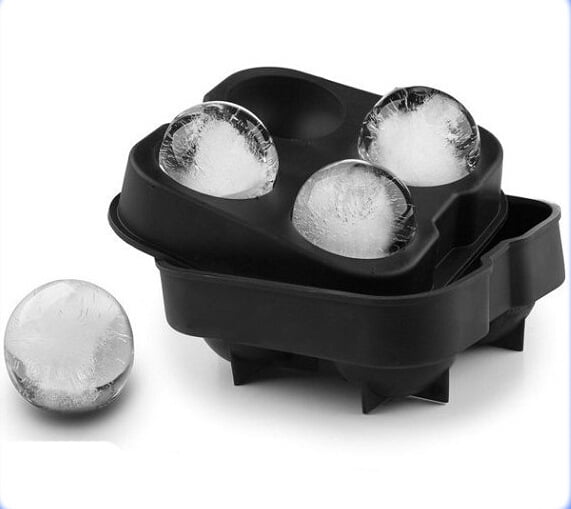 Whiskey Silicon Ice Cube Ball Maker Mold Mould Brick Party Tray Round Bar 