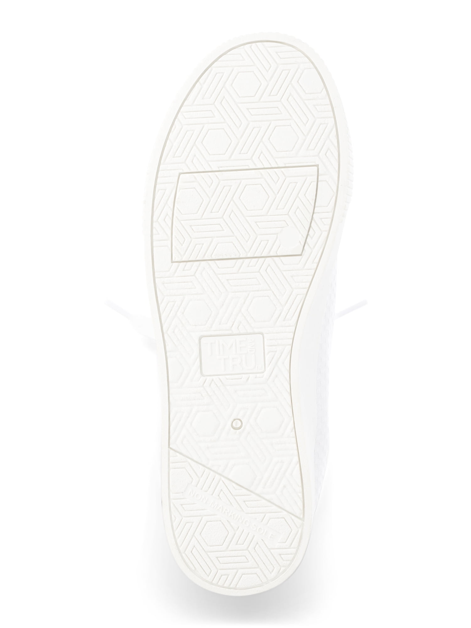 Time and Tru Women's Scrunchback Sneakers, Wide Width Available