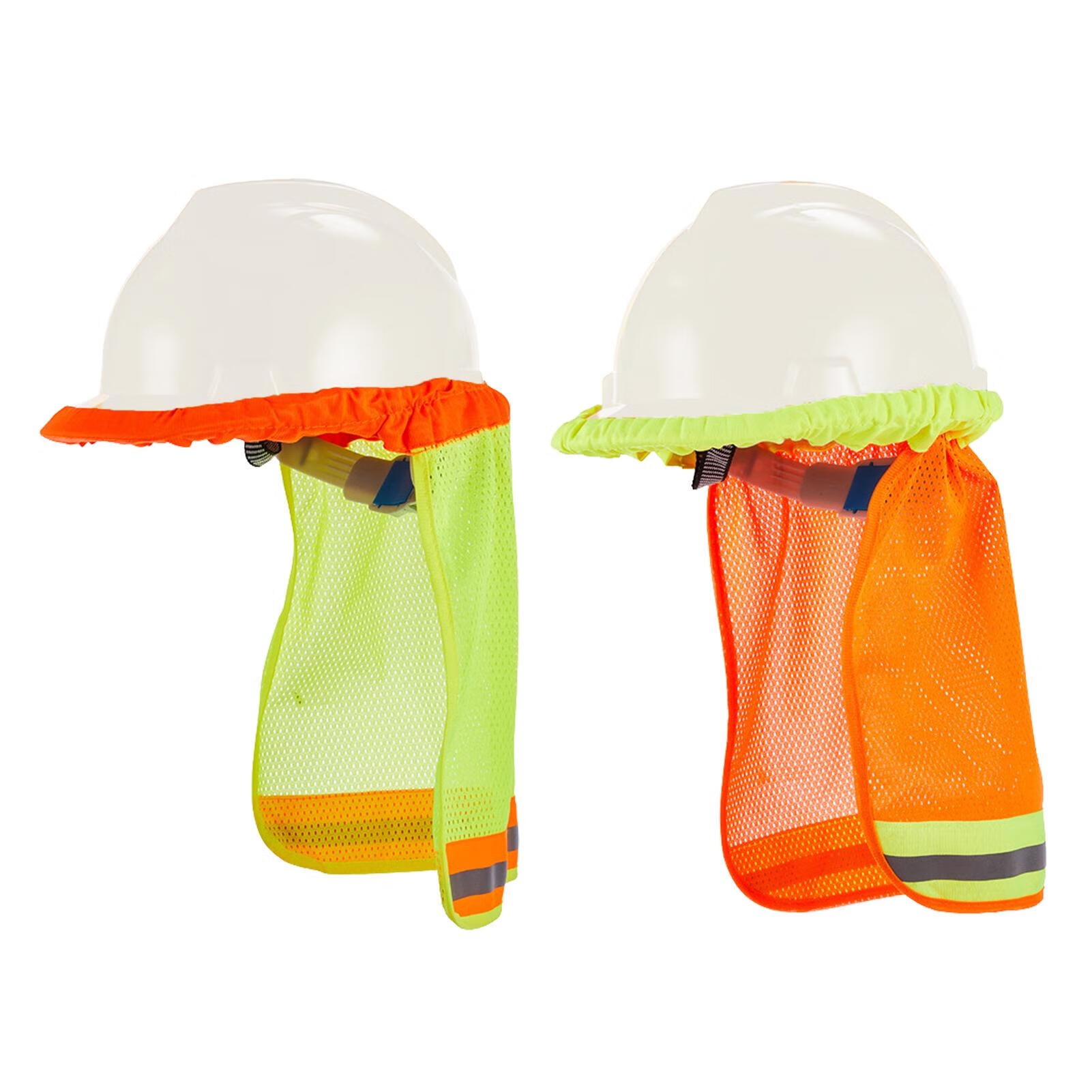 Hard Hat Sun Shade BrimFoldable Sun Neck ShieldHigh Visibility Safety